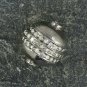 Wholesale 10Pcs Pave Diamond Spacer Beads Ball 925 Silver Connector Link Beads.