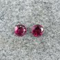 Purple Garnet Cut Stone 3.40 Cts Pair Purple Garnet Cut Stone Jewelry Making