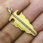 Pave Diamond Textured Pendant 925 Silver Diamond Handmade Pendant Gift.