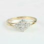 Natural Diamond Wedding Band Ring 14k Gold Fine Jewelry Anniversary Ring Gift.