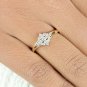 Natural Diamond Wedding Band Ring 14k Gold Fine Jewelry Anniversary Ring Gift.