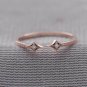 Natural Diamond Cuff Ring 14k Gold Open Cuff Ring Women Jewelry Birthday Gift.