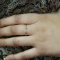 Natural Diamond Cuff Ring 14k Gold Open Cuff Ring Women Jewelry Birthday Gift.