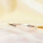 Open Cuff Ring Gold Diamond 14K Jewelry Fine Genuine Band Wedding Jewelry Gift.