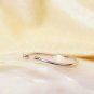 Open Cuff Ring Gold Diamond 14K Jewelry Fine Genuine Band Wedding Jewelry Gift.