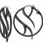 Pave Diamond Hoop Earring 925 Sterling Silver Handmade Fashion Jewelry For Her.