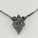 Pave Diamond Marquise Pendant 925 Silver Diamond Anniversary Gift Pendant Charm. Pave Diamond Marquise Pendant 925 Silver Diamond Anniversary Gift Pendant Charm.