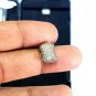 10 Pc Pave Diamond Cushion Beads 925 Silver Diamond Beads Jewelry Connector.