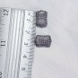 10 Pc Pave Diamond Cushion Beads 925 Silver Diamond Beads Jewelry Connector.