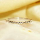 Diamond Gold Ring Stackable Band White 14k 14K Wedding Round Eternity Yellow N8 Diamond Gold Ring Stackable Band White 14k 14K Wedding Round Eternity Yellow N8