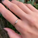 Diamond Star Ring 14k Gold Stackable Ring Dainty Mothers Day Ring Gift For Her. Diamond Star Ring 14k Gold Stackable Ring Dainty Mothers Day Ring Gift For Her.