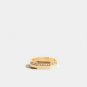 Octagon Diamond Gold Ring 14k Solid Gold Ring Minimalist Geometric Design Ring.
