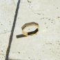 Octagon Diamond Gold Ring 14k Solid Gold Ring Minimalist Geometric Design Ring.