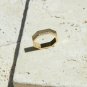 Octagon Diamond Gold Ring 14k Solid Gold Ring Minimalist Geometric Design Ring.