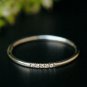 14k Solid Gold 1mm Dainty Band Diamond Thin Skinny Wedding Band Stack Ring Gift.