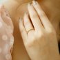 Solid 14k Gold Diamond Eternity Band Wedding Band Statement Ring Designer Ring.