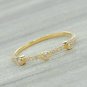 Solid 14k Gold Diamond Eternity Band Wedding Band Statement Ring Designer Ring.