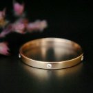 Diamond Eternity Band 14k Solid Gold Diamond Wedding Band Bold Knuckle Ring.