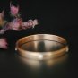 Diamond Eternity Band 14k Solid Gold Diamond Wedding Band Bold Knuckle Ring.