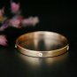 Diamond Eternity Band 14k Solid Gold Diamond Wedding Band Bold Knuckle Ring.