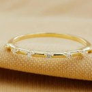 Diamond Wedding Band In 14k Solid Gold Petite Diamond Eternity Ring Wedding Gift