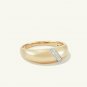 Dome Gold Ring Thick 14k Solid Gold Ring Simple Gold Ring Stackable Rounded Ring