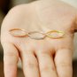 Eternity Diamond Thin Ring 14k Solid Gold Diamond Stackable Ring Band Jewelry.