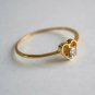 Dainty Heart Diamond Ring 14k Solid Gold Heart Shape Engagement Couples Ring.
