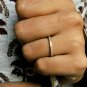 Wedding Band 14k Solid Gold Diamond Wedding Band Half Eternity Stack DiamondBand
