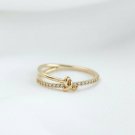Knot Diamond Ring Forever Love Diamond Knot Ring 14k Solid Infinity Love Knot. Knot Diamond Ring Forever Love Diamond Knot Ring 14k Solid Infinity Love Knot.