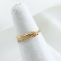 Knot Diamond Ring Forever Love Diamond Knot Ring 14k Solid Infinity Love Knot.