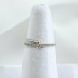 Knot Diamond Ring Forever Love Diamond Knot Ring 14k Solid Infinity Love Knot.