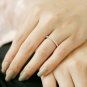 Diamond Full Eternity Band 14k Solid Gold Solitaire Ring Stacking Band Jewelry.
