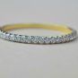 14k Solid Gold Eternity Band Natural Diamond Ring Wedding Proposal Diamond Ring.