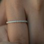 14k Solid Gold Eternity Band Natural Diamond Ring Wedding Proposal Diamond Ring.