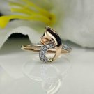 14k Solid Gold Tiny Diamond Ring Natural Diamond Gold Ring Small Finger Ring. 14k Solid Gold Tiny Diamond Ring Natural Diamond Gold Ring Small Finger Ring.
