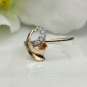 14k Solid Gold Tiny Diamond Ring Natural Diamond Gold Ring Small Finger Ring.