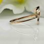 14k Solid Gold Tiny Diamond Ring Natural Diamond Gold Ring Small Finger Ring.