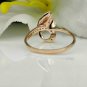 14k Solid Gold Tiny Diamond Ring Natural Diamond Gold Ring Small Finger Ring.