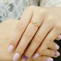 Mini Bow Shaped Diamond Ring 14k Solid Gold Everyday Use Diamond Ring Jewelry.