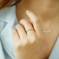 Eternity Diamond Half Band In 14k Solid Gold Diamond Stackable Ring Wedding Gift