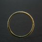 Diamond Half Eternity Band 14k Solid Gold Diamond Wedding Band Dainty Ring Band.