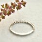 Eternity Diamond Band Single Prong 14k Solid Gold Wedding Ring Stackable Ring.