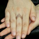Pave Diamond Chevron Ring 14k Gold Minimalist Fine Jewelry Wedding Ring Gift.