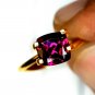 Purple Garnet Cushion 2.02Cts Excellent Cut CERTIFIED Grape Garnet Cushion Shape