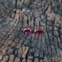 Purple Garnet Mozambique Garnet 6.30 Cts Grape Garnet Pair CERTIFIED Excellent.