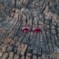 Purple Garnet Mozambique Garnet 6.30 Cts Grape Garnet Pair CERTIFIED Excellent.