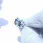 Purple Garnet Cluster Earring 925 Silver Earring Color Change Garnet Earrings Ns