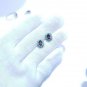 Purple Garnet Cluster Earring 925 Silver Earring Color Change Garnet Earrings Ns