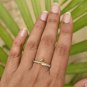 Dragonfly Ring Natural Diamond Damselfly Insect Jewelry 925 Sterling Silver Ring